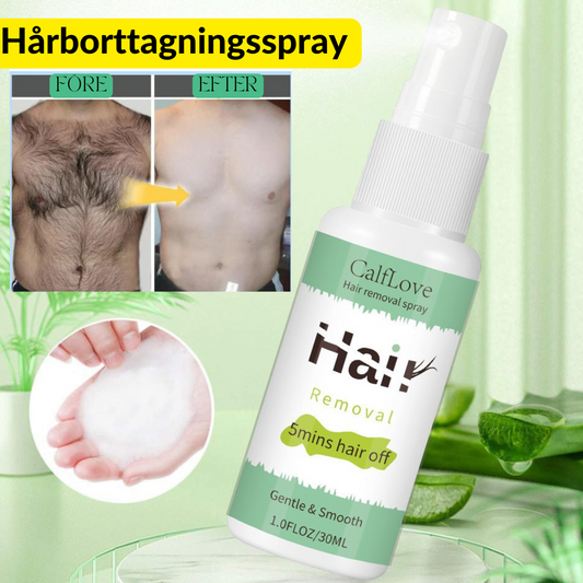 QuickEase 5-minuters Hårborttagningsspray | Skonsam & Långvarig