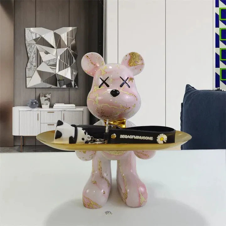 TrayBear - charmante beer sleutelopberger