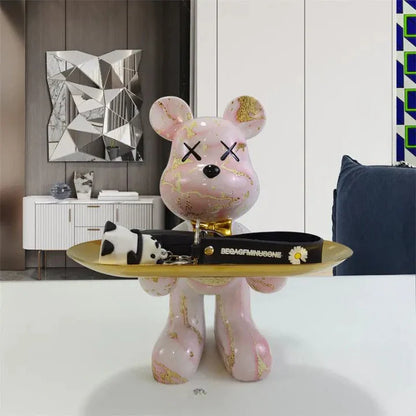 TrayBear - charmante beer sleutelopberger