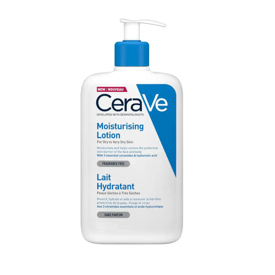 CeraVe Återfuktande Lotion | Daglig Fuktighetskräm med Hyaluronsyra & Ceramider för Torr Hud