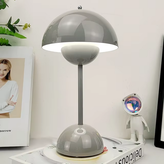 MushroomGlow Uppladdningsbar Lampa | Sladdlös Bordlampa