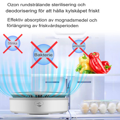 Mini FreshPro Luktborttagare | Ultimat Renare för Hem, Bil och Mer