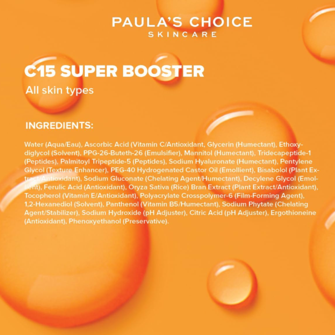 Paula's Choice C15 Super Booster | Anti-Aging Serum med 15% Vitamin C