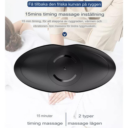 Smart Ländryggsträckare | Värmande Massage för Smärtlindring