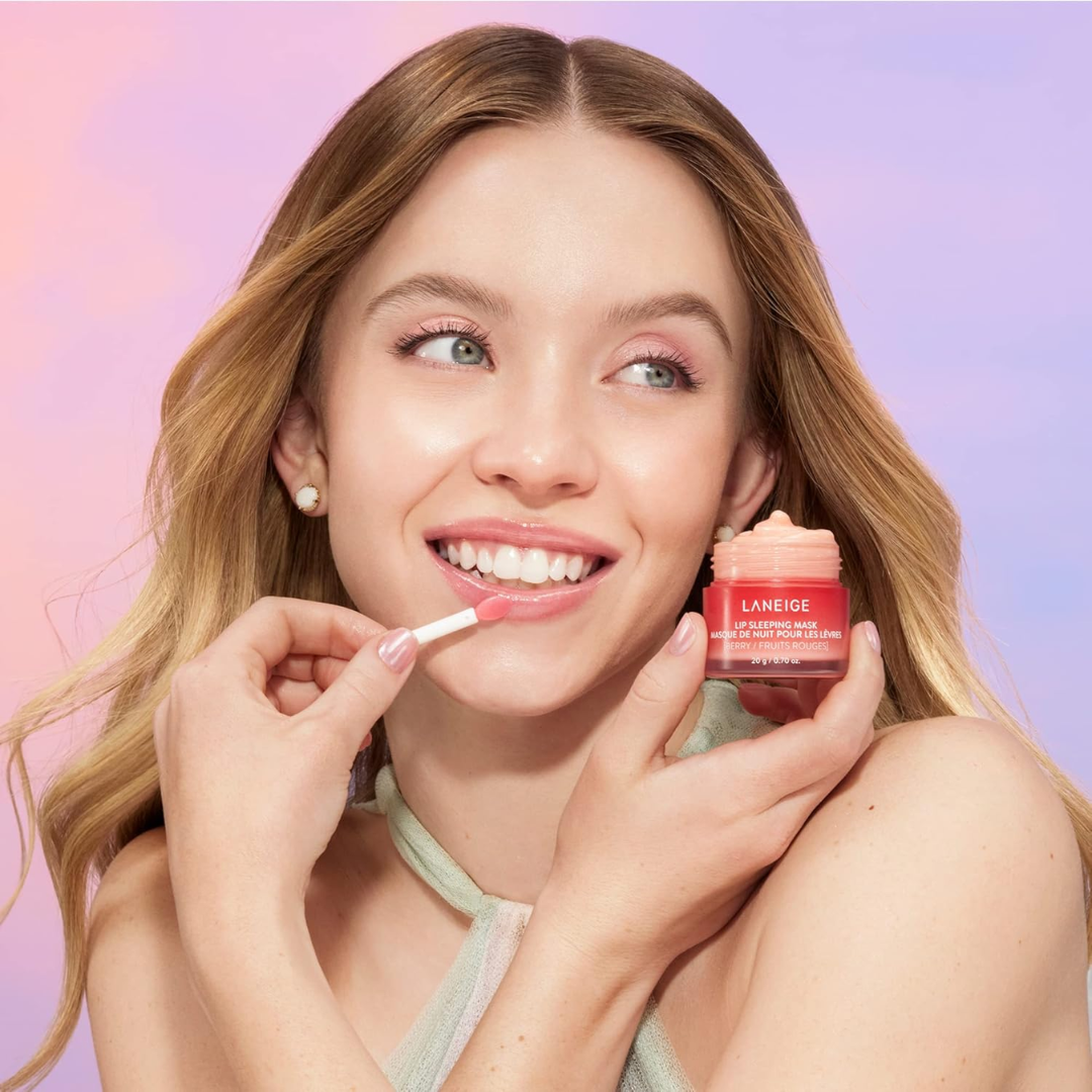 LANEIGE Läppsovande Mask | Vitamin C & Shea Smör för Intensiv Läpphydrering
