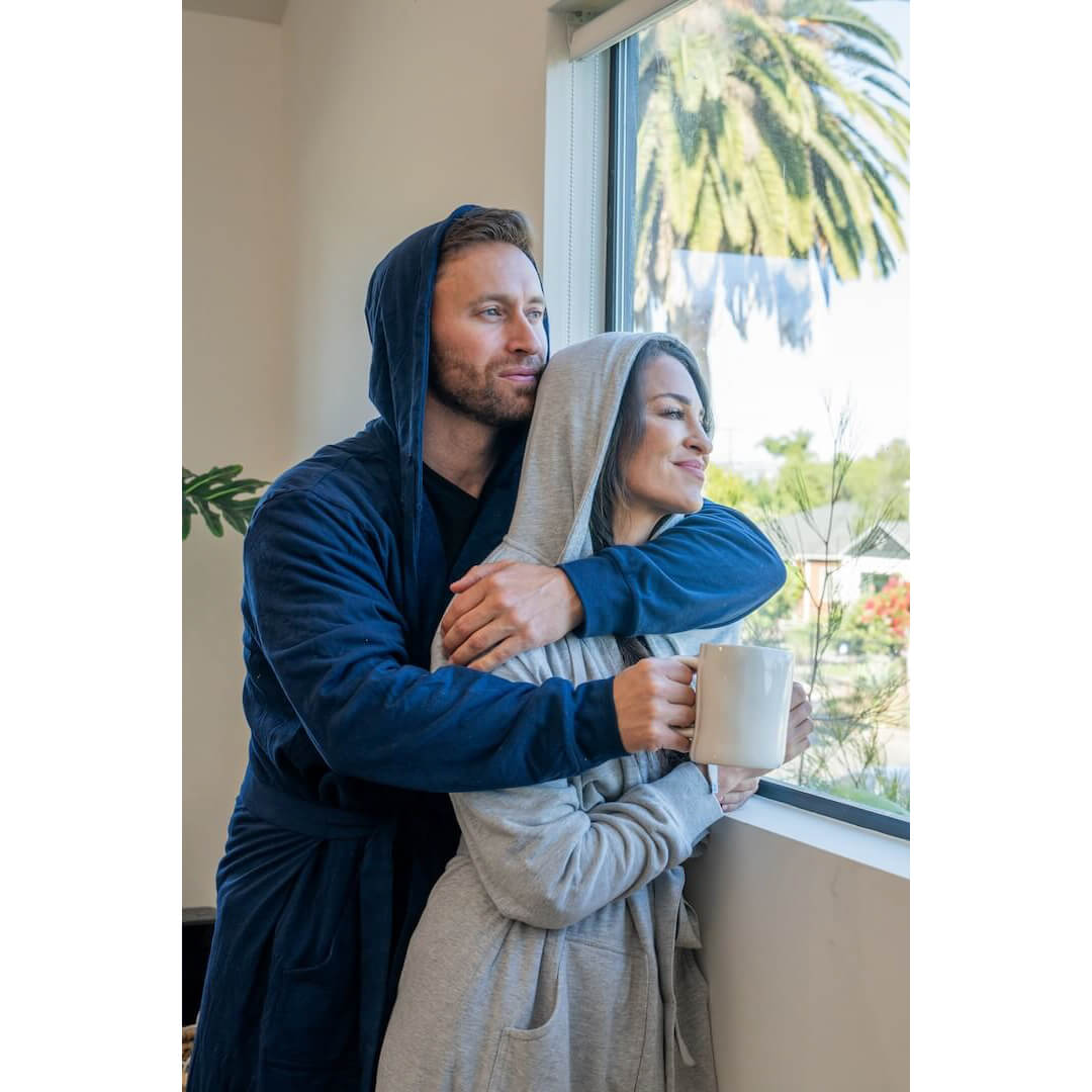 LuxeKille - Luxury Hooded Bathrobe