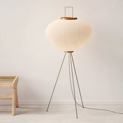 Sate Golvlampa i japanskt papper