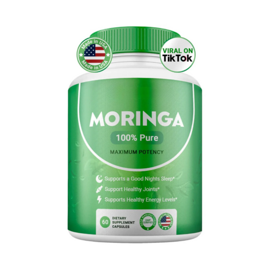 Rena Moringa Kapslar | Maximal Styrka för Sömn, Ledhälsa & Energi