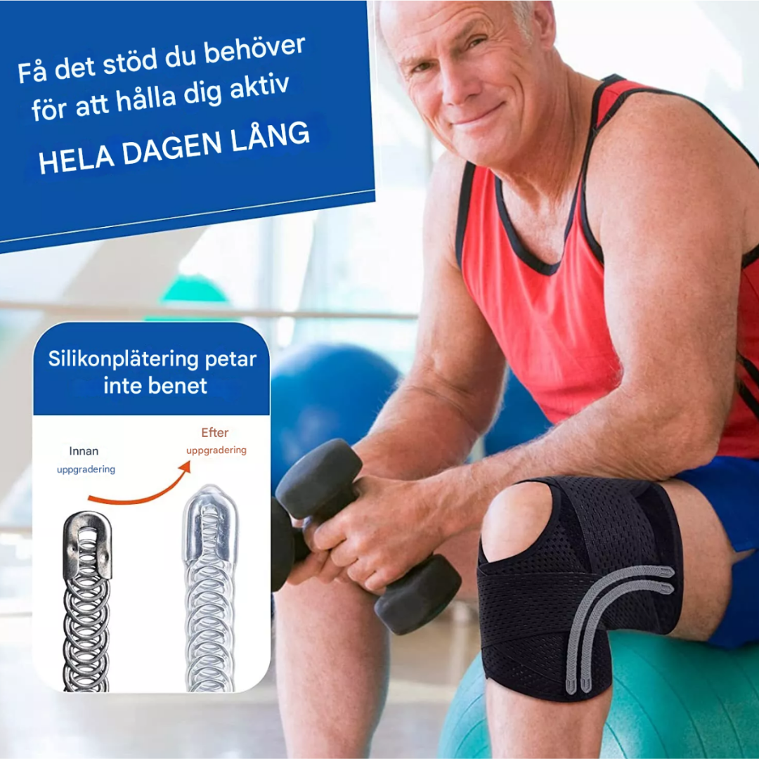 Avancerade Andningsbara Knäskydd för Menisk & Ledstöd
