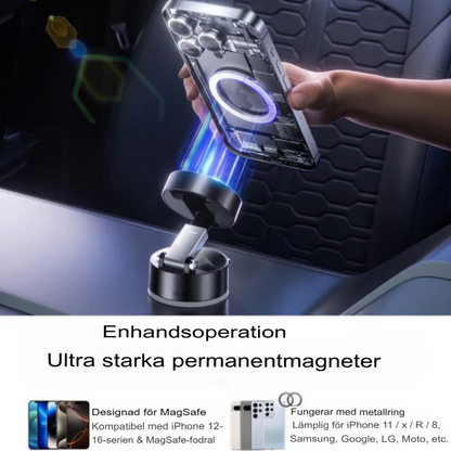 MagMount Ultra | Kraftfull Magnetisk Mobilhållare för Säker Fäste