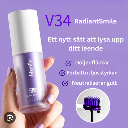 RadiantSmile | Avancerat V34 Tandblekningsserum