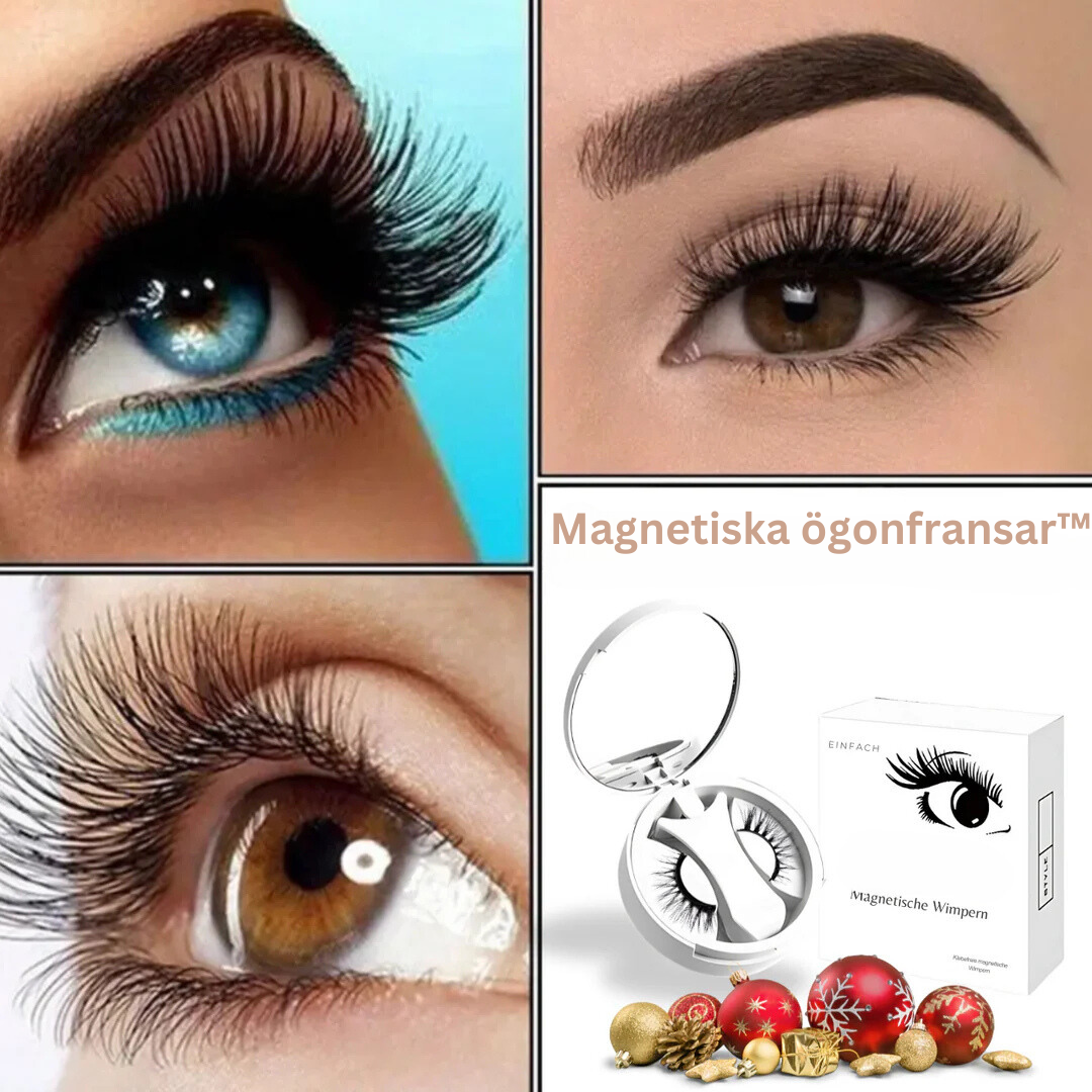 Magnetiska ögonfransar™ | Inget mer limkaos!