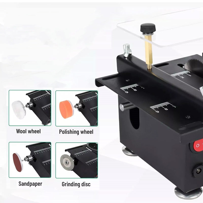 🔥Multifunktionell mini precisionsbordssåg
