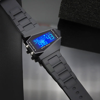 🔥Nyårskampanj - 50% rabatt🔥Kreativ självlysande LED-klocka i flygplansform⌚