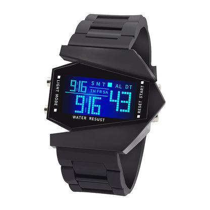 🔥Nyårskampanj - 50% rabatt🔥Kreativ självlysande LED-klocka i flygplansform⌚